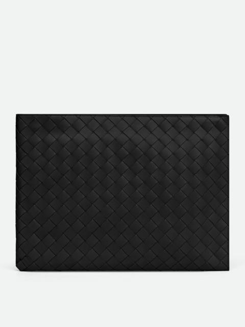 Bottega Veneta half-zipped pouch