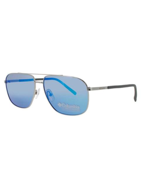 Columbia Columbia Men's Blue Rectangular Sunglasses C115SP040