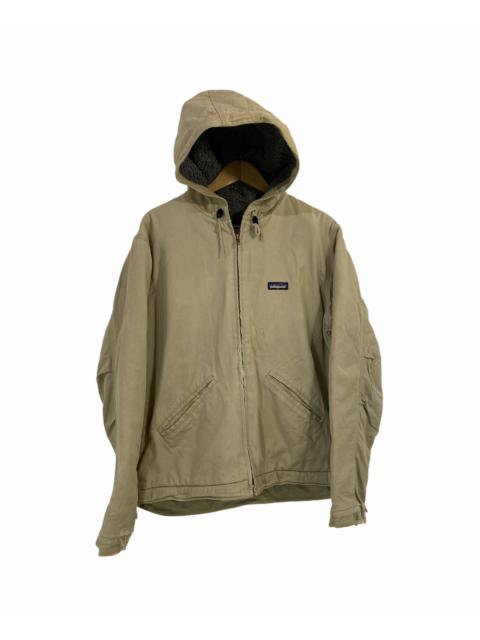 Patagonia Vintage Patagonia Chore Hoodie Jacket Sherpa Distressed