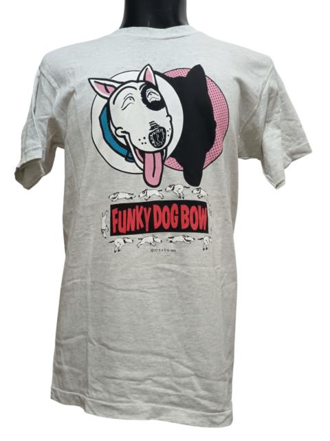 Other Designers VINTAGE 90s FUNKY DOG BOW SHIRT