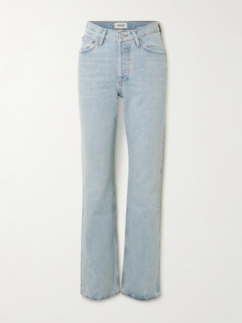 AGOLDE Kelly High-rise Straight-leg Jeans