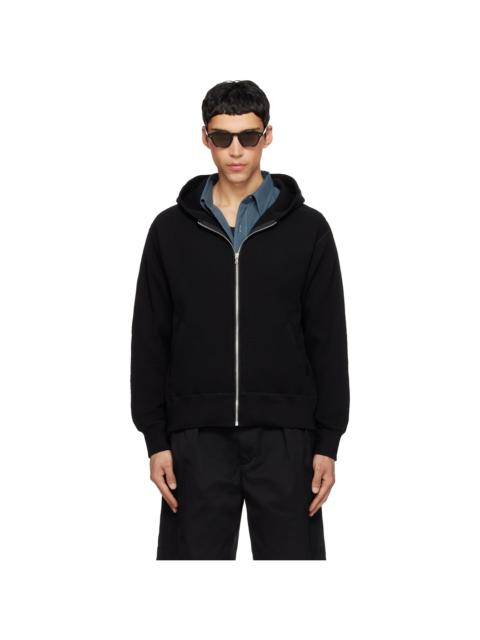 Nanamica Black Zip-Up Thermal Hoodie
