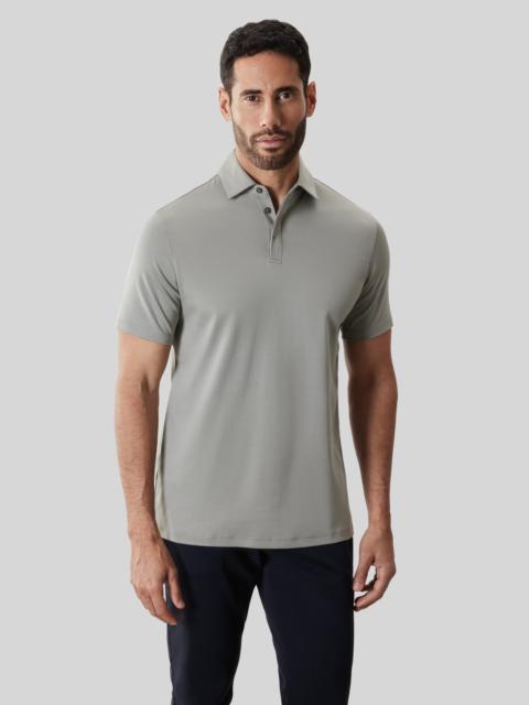 ROBERT BARAKETT The Barakett Covered Placket Polo