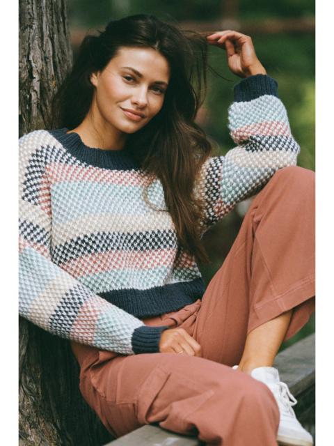 O'Neill Billie Cropped Stripe Sweater