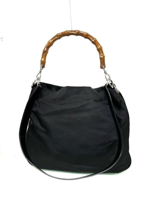Authentic GUCCI Bambo Hnad Bag shoulder bag two way bag