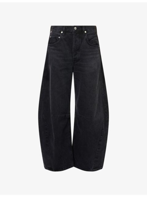 Citizens of Humanity Horseshoe Barrel-Leg Denim Jeans