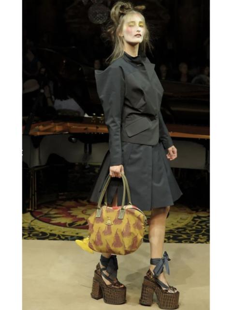 Vivienne Westwood Vivienne Westwood Archival SS12 Tassel Print Bowling Bag