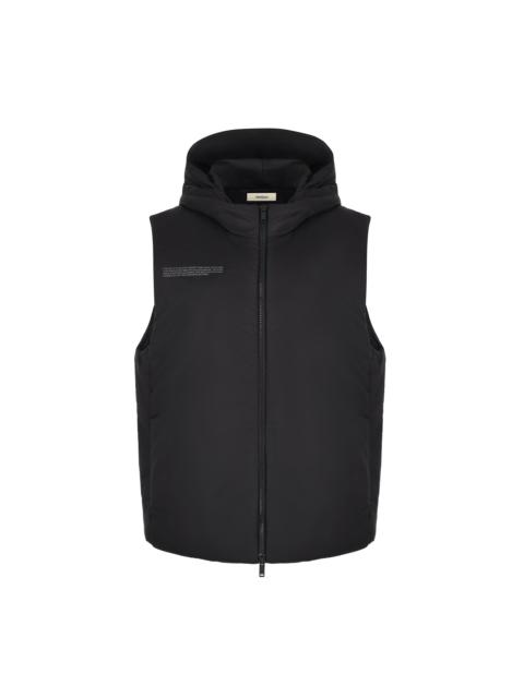 Mens Flower-Warmth Padded Gilet - Black