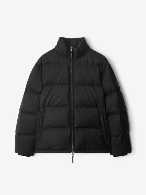 Burberry Wool Snowdon Puffer Jacket