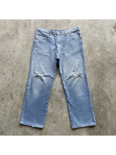 Other Designers Vintage - Vintage Wrangler Faded Denim Jeans Pants Distressed W33