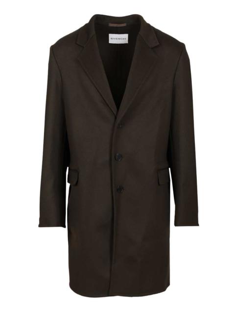 Givenchy Givenchy Men Wool And Cashmere Coat