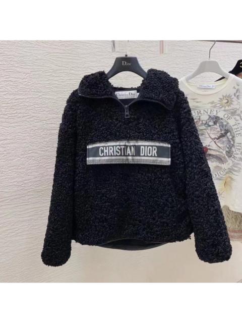 Dior Dior teddy fleece jacket