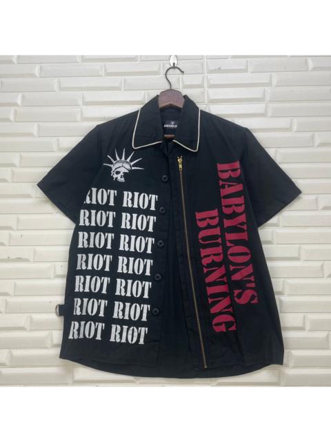 Other Designers Japanese Brand Punk Shirt Button Up