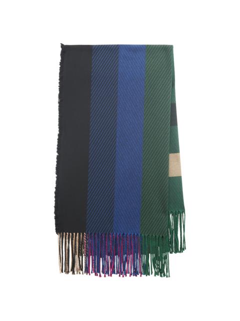 GABRIELA HEARST Halo Plaid Scarf in Multi Cashmere