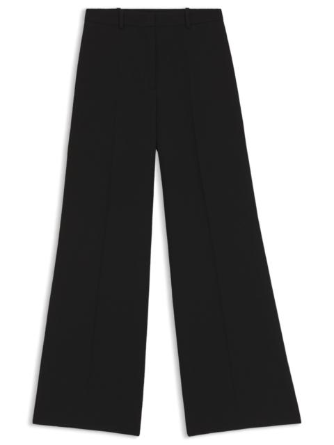 HUGO REGULAR-FIT TROUSERS IN STRETCH SEERSUCKER