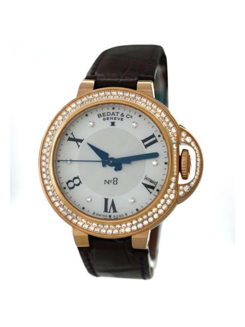 Other Designers Pre-owned Bedat No 8 Automatic Diamond White Dial Ladies Watch 828, 828.440.909
