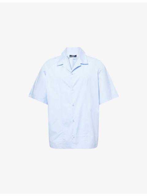 JACQUEMUS The Fonccio Boxy-Fit Cotton Bowling Shirt