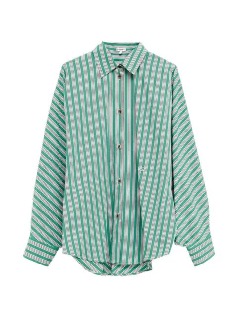 Loewe Loewe Women Striped Cotton Shirt