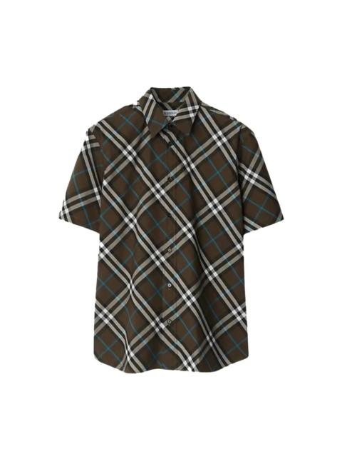 Burberry Burberry Check Cotton Poplin Classic-Fit Shirt