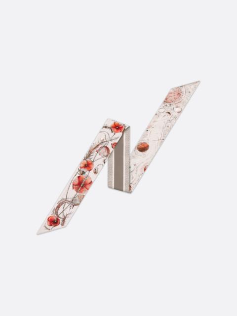 Dior ABCDior C Coquelicot - Comète Mitzah Scarf