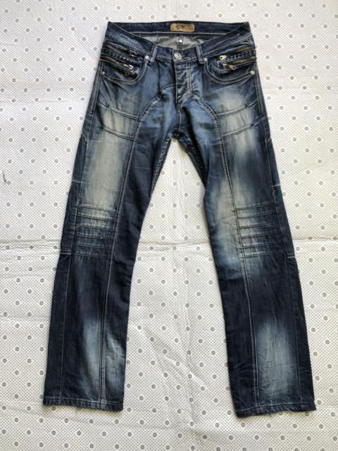 Hysteric Glamour Japanese Brand x OTT Fashion distressed jeans