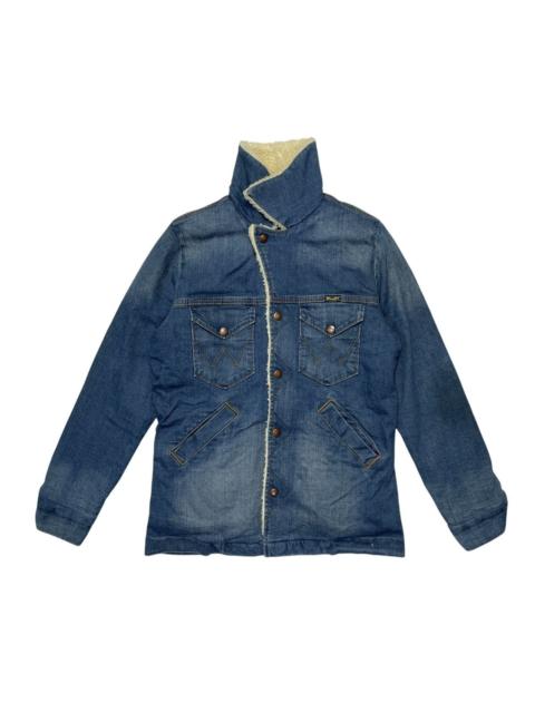 Other Designers Japanese Brand × Vintage × Wrangler - Vintage Wrangler Japan Sherpa Denim Jacket