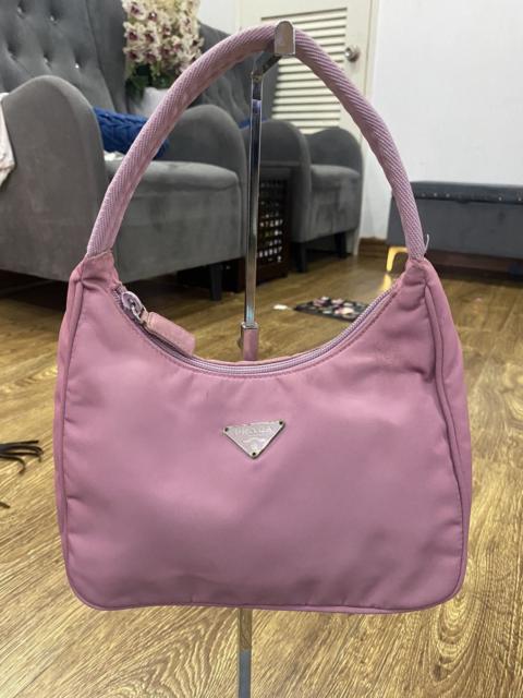 Prada Authentic Prada Tessuto Nyalon Hobo Shoulder Bag
