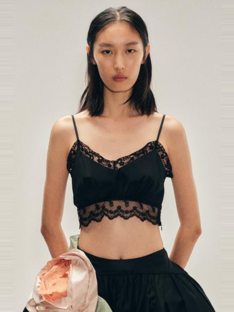 Simone Rocha Lace Trim Negligee Bralette