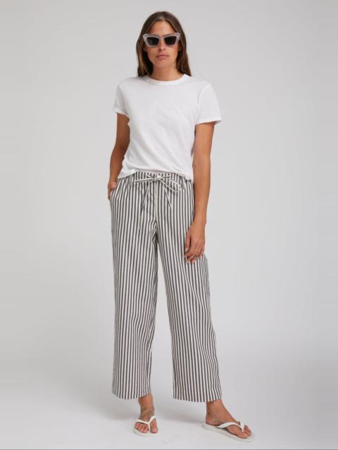 SPRWMN MARINA BLUE STRIPED AMALFI PANTS