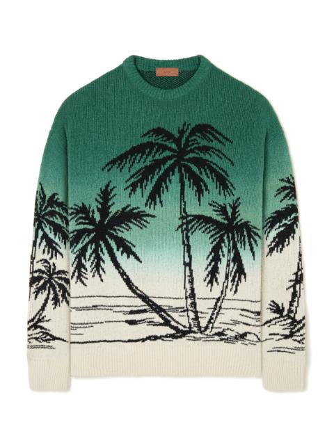 Alanui Wave Bloom Sweater