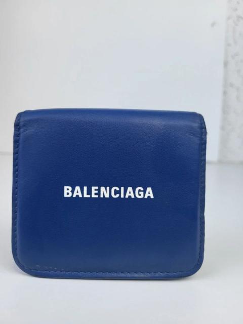 BALENCIAGA Balenciaga Logo Leather Bifold Wallet