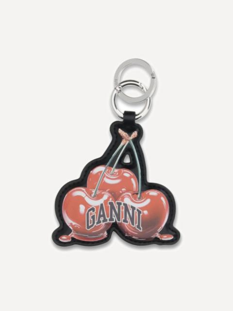GANNI Cherry Keyring