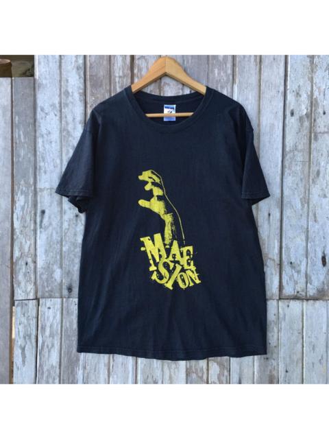 Other Designers Thrashed Faded Vintage Y2K Maesion post hardcore band tee