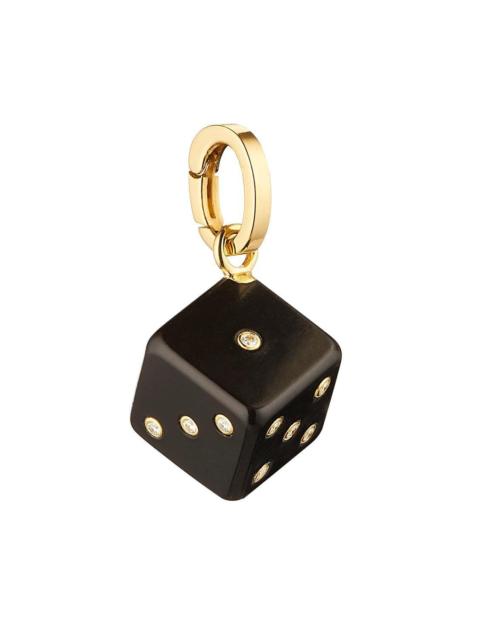 MARIE LICHTENBERG Diamond Ebony Dado Pendant