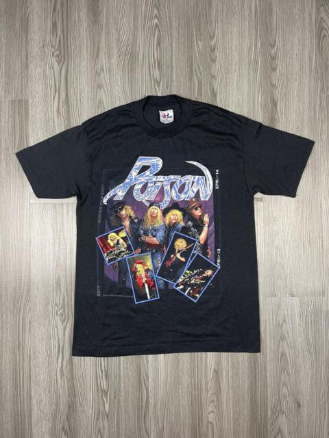 Other Designers Vintage - Open Up and Say Ahhhh!2nd Studio Album Poison band shirt