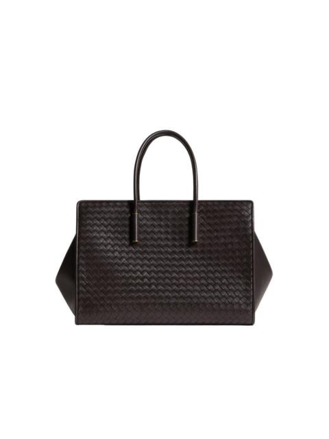 Bottega Veneta BOTTEGA VENETA Barbara $5900 Espresso Tote Bag New & Authent