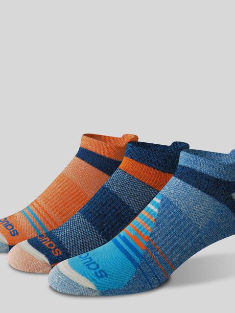 Saucony Inferno Merino Wool Blend No Show 3-Pack Sock
