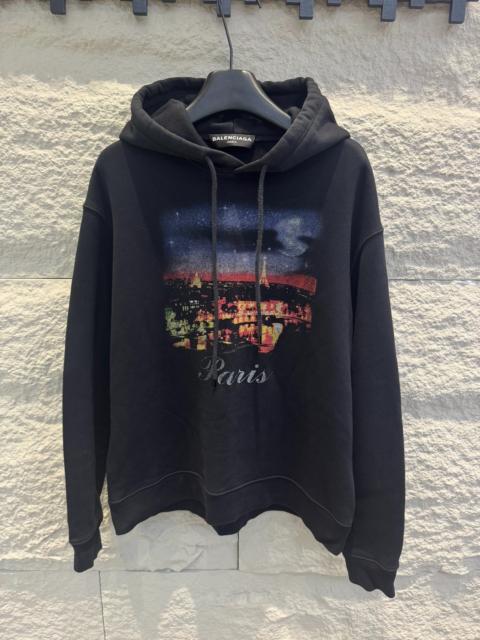 BALENCIAGA Balenciaga AW17 Balenciaga Paris Tourist Souvenir Hoodie