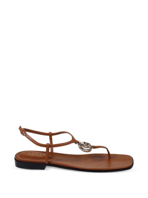 GUCCI Gucci Double G Thong Sandals