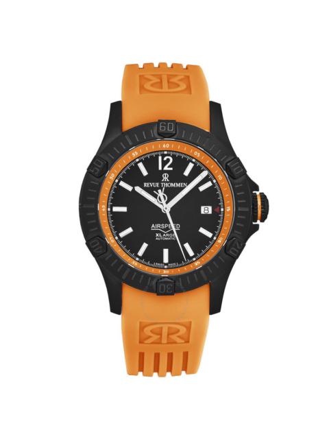 Other Designers Revue Thommen Air speed Automatic Black Dial Men's Watch 16070.4679