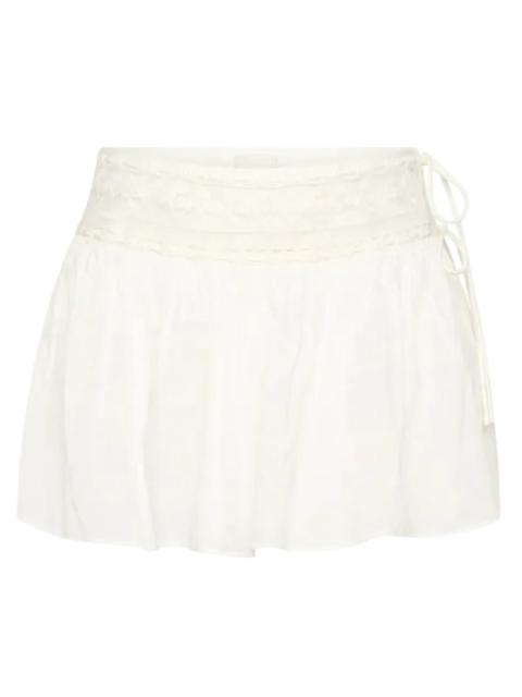 POSSE Danielle Skort in White
