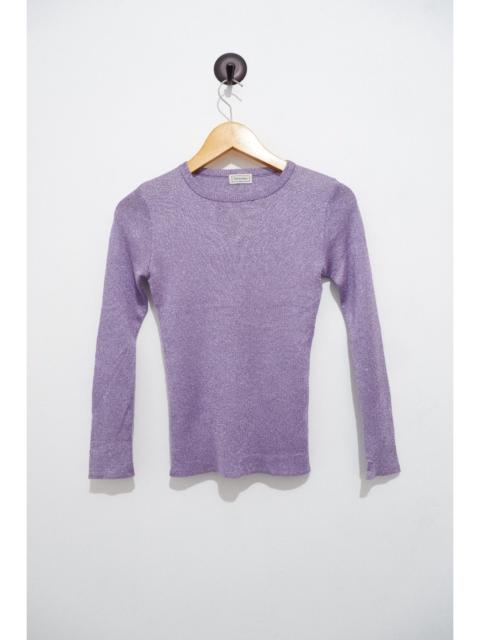 Hysteric Glamour Hysteric Glamour Knitted Silver Lurex LS Womens