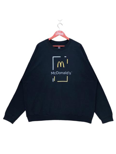 Other Designers Vintage - Vintage Mcdonald’s Sweatshirt Spellout Big Logo