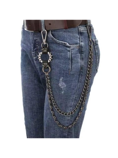 Punk Spiked Jeans Chain Accessories