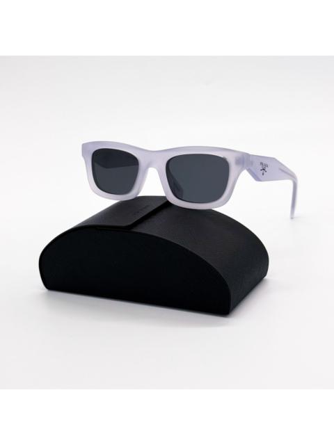 Prada New Prada PRC06S Gray Silver Sunglasses PR C06S 22G08Z