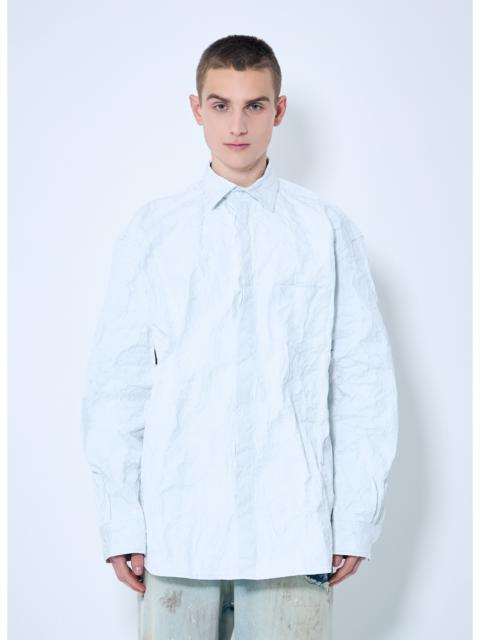 VETEMENTS Vetements Men Metalized Wrinkled Shirt