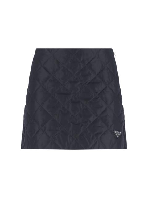 Prada LOGO MINI SKIRT