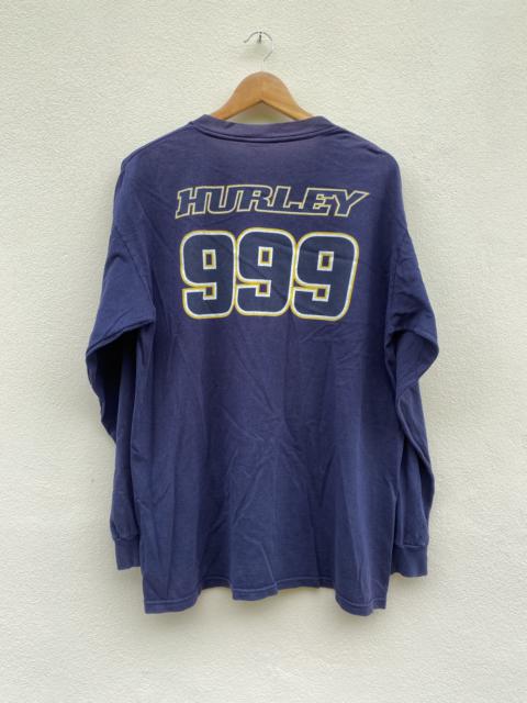 Other Designers Vintage - RARE Hurley 999 Vintage Longsleeve Shirt Single Stitch USA
