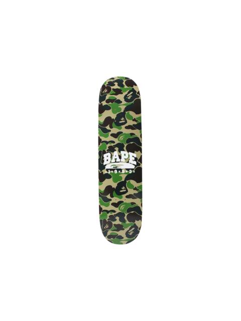 BAPE ABC Camo Skateboard 'Green'