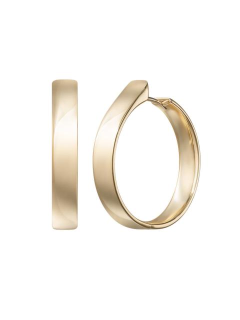 MELISSA KAYE Large Honey Hoop Earrings